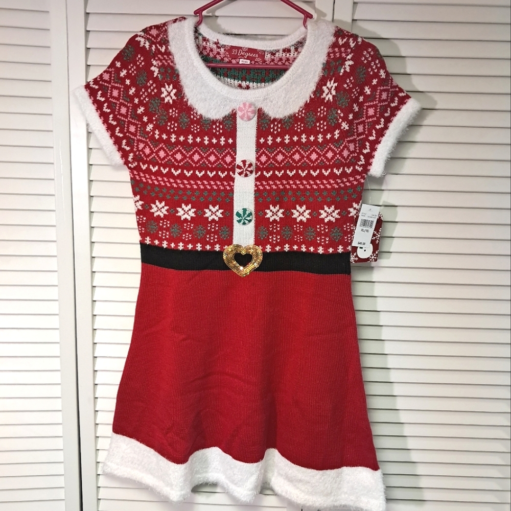 Girls Christmas dresses! NWT! Sizes L/14 & XL/16